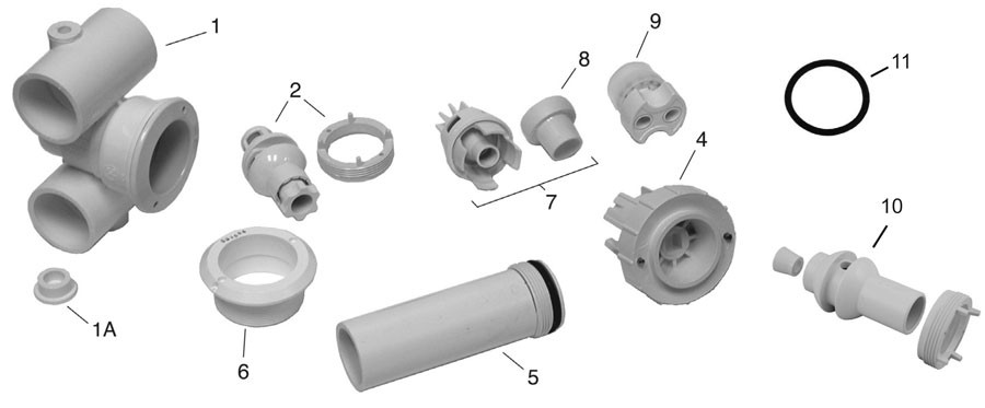 Hot Tub Spa Replacement Jet Parts Hayward Sp1434 Series Jet Air Iii 9056